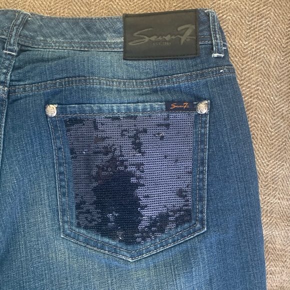 EUC  Seven 7 jeans - size 18 - has sequins - Picture 5 of 5
